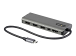 StarTech.com USB C mitmikportide adapter, USB-C HDMI v&otilde;i Mini DisplayPort 4K 60Hz, 100W toite edastamine l&auml;bi, 4-portine 10Gbps USB keskus, USB t&uuml;&uuml;p