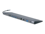 Cablexpert A-CM-COMBO9-01 USB-C 3.1 dokkimisjaam
