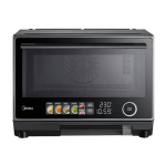 Midea Mikrolaineahi MSO25H Vabastatav 1000 W Konvektsioon 25 L Grill Must