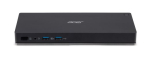 Acer USB TYPE-C dokkimisjaam II - Toitekaabel, must Ethernet LAN (RJ-45) port 1 USB 3.0 (3.1 Gen 1) porti kogus 2
