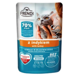 FRENDI Kalkun t&auml;idisega m&auml;rja kassatoit, 100g