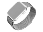 Fixed Mesh Strap for Apple Watch 42/44/45/46/49mm Silver