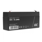 Green Cell AGM14 UPS-aku Suletud pliihape (VRLA) 6 V 3,2 Ah