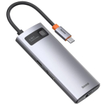 Baseus Metal Gleam Series 6-in-1 USB-C hub 100W 5Gbps