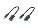 Conceptronic ABBY11B USB-C kuni USB-A 0.2m kaabel, must