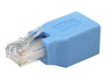 StarTech.com Cisco konsooli roll&uuml;lekanne adapter RJ45 kaablile - V&otilde;rguadapterkaabel - Sinine