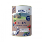 BALTICA Smaki region&oacute;w Deer with forest fruits - wet dog food - 400g
