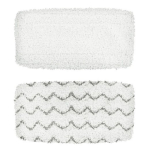 Bissell Microfiber Steam Mop Pad Kit for Symphony 1132N/1977N 2 pc(s) White