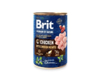 Brit Premium By Nature kana ja s&uuml;damega m&auml;rgkoeratoit 400g