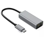 iBOX Adapter Alumiinium RJ45 to USB Type-C 10/100/1000 Mb/s V&otilde;rgukaart