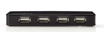 Nedis UHUBU2430BK USB Hub 4-portne USB 2.0