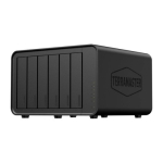 TERRAMASTER F6-424 NAS failiserver koos Intel Celeron N95, 8 RAM, 6 pesaga