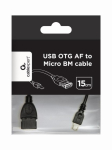 KAABEL USB OTG AF MICRO USB/A-OTG-AFBM-03 GEMBIRD