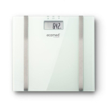 Ecomed BS-70E Rectangle White Electronic personal scale