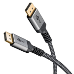 Goobay DisplayPort 1.4 kaabel 8K 60Hz 3m h&otilde;bedane