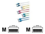 Kerpen E5-70 S/F CAT 6 Pairs in Metal Foil = PiMF (Wire Pair in Shielding Foil) Patchkaabel Roheline