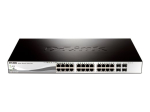 D-Link Web Smart DGS-1210-28P 28-portiline Gigabit PoE vaher