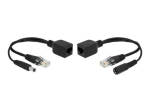 DeLOCK Passive PoE adapterikomplekt RJ45 DC 5.5 x 2.1 mm