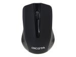 DICOTA Comfort Optiline Juhtmevaba Must