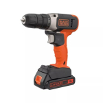 BLACK & DECKER Juhtmevaba puurikeeraja BCD001C2-QW 18 V 2x1,5 Ah Liitium