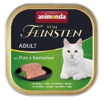 ANIMONDA Vom Feinsten Adult kalkun ja k&uuml;&uuml;lik - m&auml;rgkassitoit - 100g