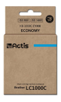 Actis KB-1000C tindid (asendus Brother LC1000C/LC970C jaoks; Standardne; 36 ml; ts&uuml;aan)