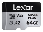 Lexar Professional SILVER PLUS 64GB 205MB/s microSDXC UHS-I memumkaar