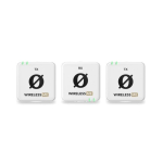 R&oslash;de Wireless ME Dual omnidirektsionaalne mikrofonis&uuml;steem valge