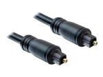 Delock Digitaalne Audio Kaabel (Optiline) 1m Must