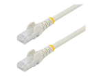 StarTech.com 1m CAT6 kaabel valge takistamata CAT 6 juhe 100W RJ45 UTP 650MHz kategooria 6 v&otilde;rgu patch cord UL/TIA CAT 6 varjestamata