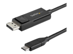 StarTech.com 3ft (1m) USB C kuni DisplayPort 1.2 Kaabel 4K 60Hz, Bidirektsionaalne DP kuni USB-C v&otilde;i USB-C kuni DP P&ouml;&ouml;ratav Video Adapter Kaabel, H...