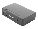 StarTech.com 2 portne HDMI KVM , &uuml;he monitoriga 4K 60Hz Ultra HD HDR, lauaarvuti HDMI 2.0 KVM 2 port USB 3.0 keskus (5Gbps) & 4x USB 2.0 HID porti,...