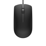 DELL MS116 hiir Ambidextrous USB Type-A Optiline 1000 DPI