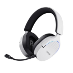Trust GXT 491W FAYZO m&auml;nguk&otilde;rvaklapid juhtmega & juhtmevaba koos USB Type-C Bluetooth must, valge