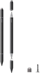 Joyroom JR-BP561 Tahvelarvuti tarvik Passiivne magnetiline kapaciitivne stiiluspenna 3-in-1 puuteekraanile / must