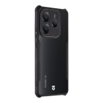 Taktikaline Quantum Stealth kaitsekate Xiaomi Redmi Note 14 5G jaoks / selge/must