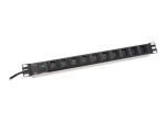 Digitus alumiinium pistikupesa riba, IEC C14 pistik DN-95404 pistikute arv 10