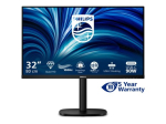 Philips 32B2U3601 32-tolline IPS monitor, 2560 x 1440 (2K) koos HDMI, DisplayPort, USB-C, 100Hz