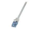 LogiLink Home EconLine CAT 6a varustamata patch-kaabel, 10m, hall