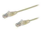 StarTech.com 1m Slim LSZH CAT6 Ethernet kaabel, 10 Gigabit snagless RJ45 100W PoE patch kaabel, CAT 6 10GbE UTP v&otilde;rgukaabel pingereaga, hall, F