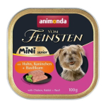 ANIMONDA Vom Feinsten Senior Mini Hani k&uuml;&uuml;liku ja basiilikuga - m&auml;rgkoeratoit - 100g