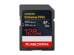 SanDisk Extreme PRO SDXC UHS-I m&auml;lukaart 128GB 250MB/s