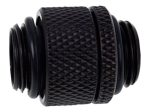 Alphacool Eiszapfen Connector Series Topeltkeermega vedeljahutuss&uuml;steemi adapter 1-pack Must
