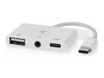 Nedis USB-C to Headphone Jack Adapter 10cm