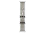 APPLE 49mm Translucent Grey Ocean Band - Black Titanium Finish Apple
