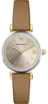 Emporio Armani AR11770 Naiste Kell 28mm &Scaron;ampanja Cirkkel Pruun Nahkrihm