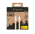 Taktikaline &otilde;mblusl&otilde;ng USB-C/Lightning kaabel 0,3 m / valge