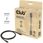 Club3D CAC-1570 USB4 USB-C kuni USB-C 1.2m 240W 8K240Hz Must