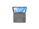 Logitech Combo Touch Keyboard and folio case Case 16-level Cable UK Apple 13-inch iPad Air (M2, M3)