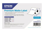 Epson Premium Pidev Rullalised Sildid (10,2 cm x 35 m) 1 rull C33S045419